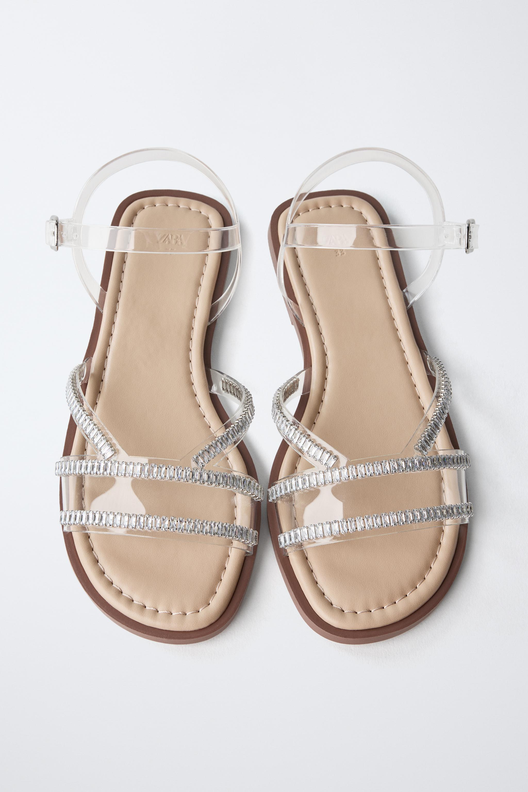 SANDALES EN VINYLE FANTAISIE